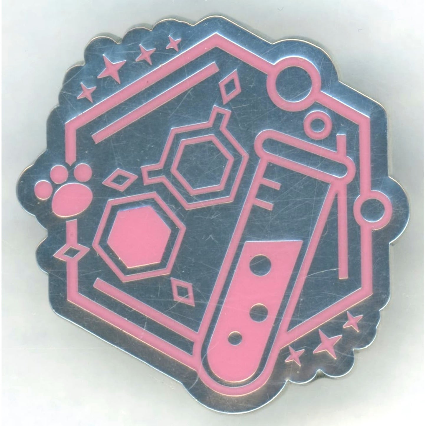 Hakui Koyori Holo Emblem Pin Button Virtual YouTuber Hololive [USED]
