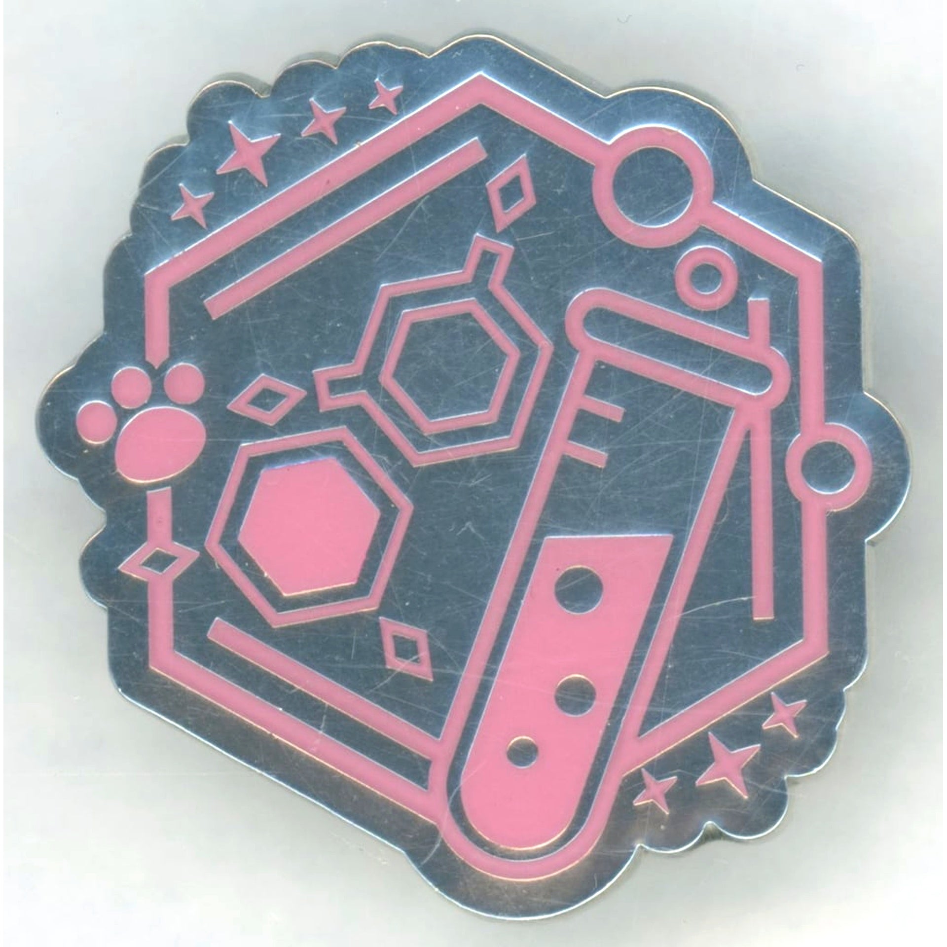 Hakui Koyori Holo Emblem Pin Button Virtual YouTuber Hololive [USED]