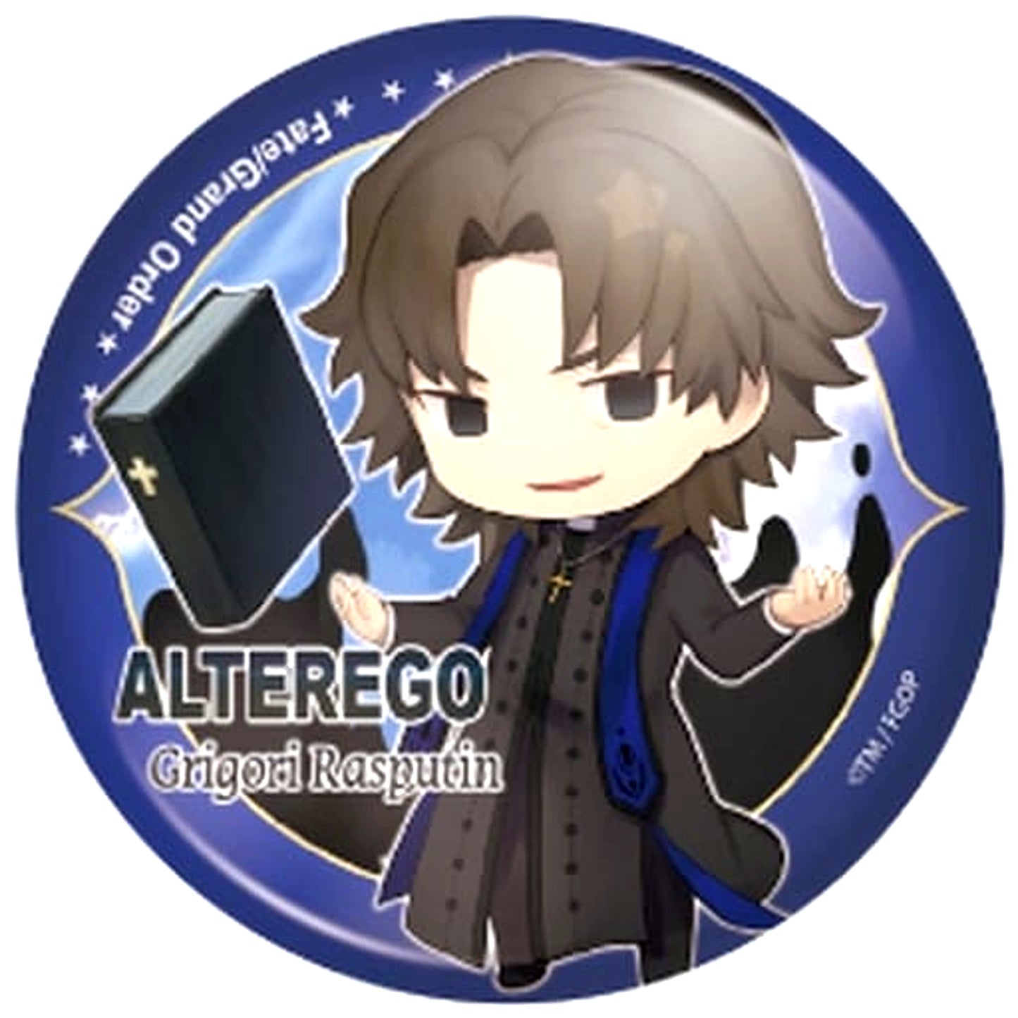 Fate/Grand Order Grigori Rasputin Alter Ego Charatoria Can Badge Vol.12 [USED]