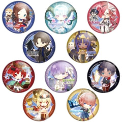 Fate/Grand Order Rider/Leonardo Da Vinci & Others Charatoria Can Vol.12 All 10 Types Set Buttons [USED]