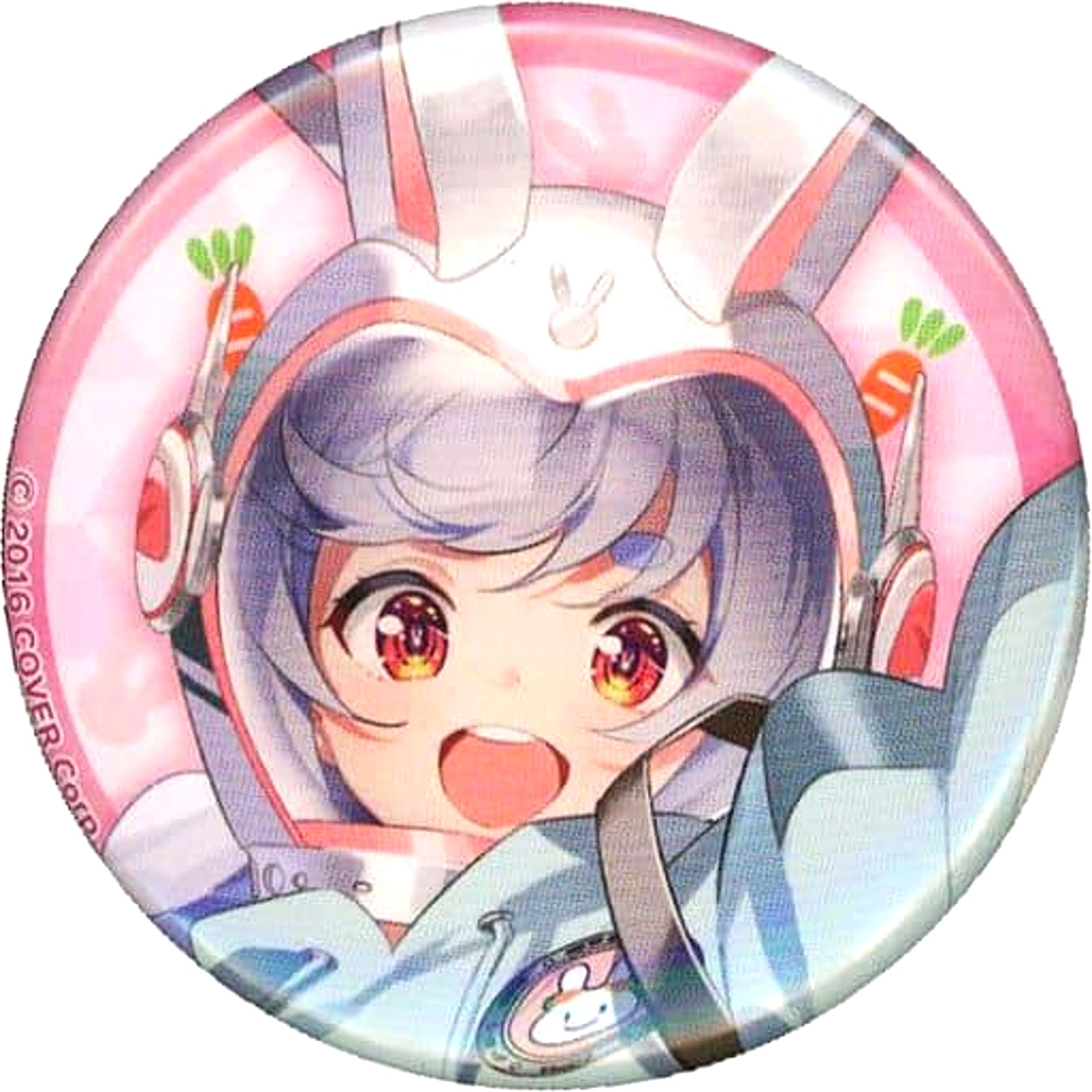 hololive Virtual YouTuber Usada Pekora Space Suit Bunny Color Character Button Collection Vol.2 Usada Pekora [USED]