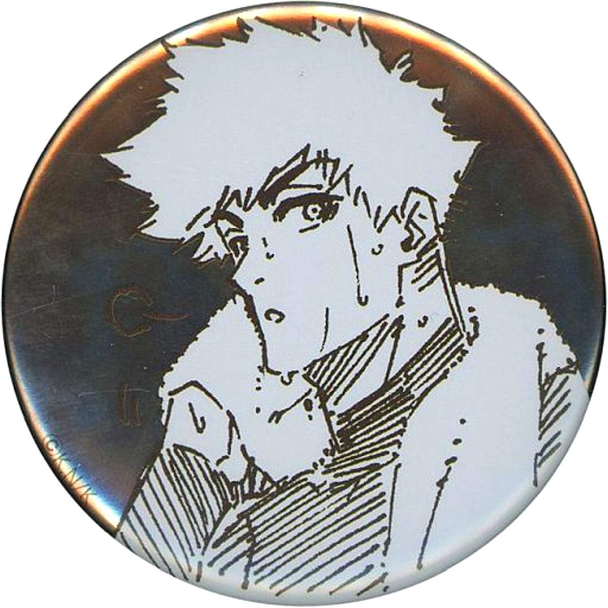 Rensuke Kunigami Blue Lock Chara Badge Collection Vol.2 Towel Button BLUE LOCK Exhibition [USED]