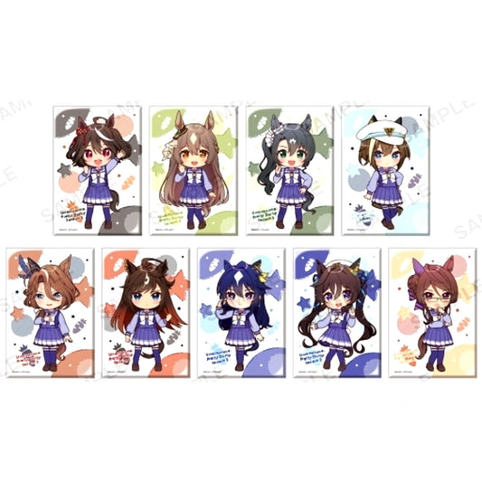 Set of 9 Uma Musume Pretty Derby Season 3 Square Button Collection [USED]