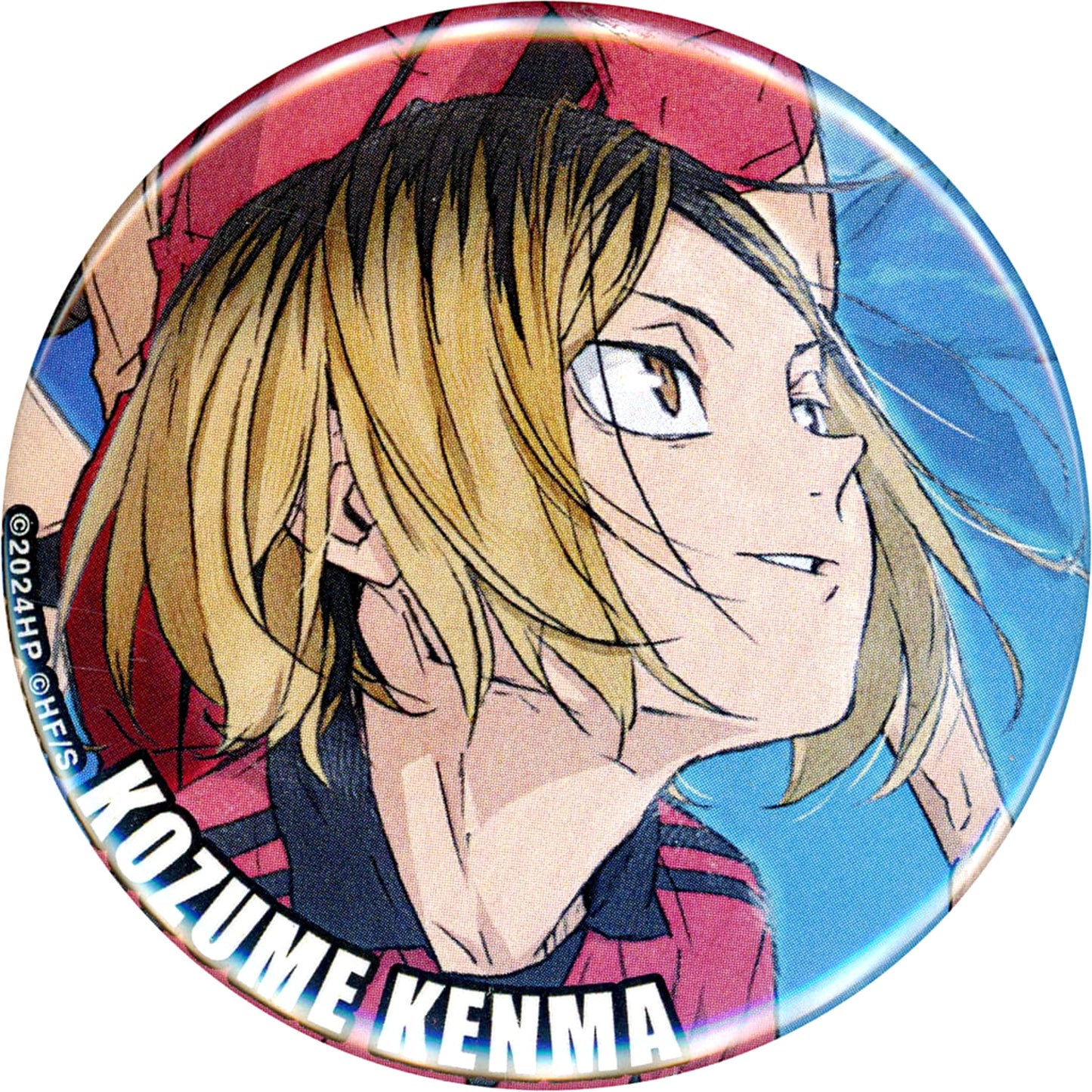 Kenma Kozume Key Visual A Haikyu!! Movie: Battle of the Garbage Dump Chara Badge Collection Key Visual A Theater Limited [USED]