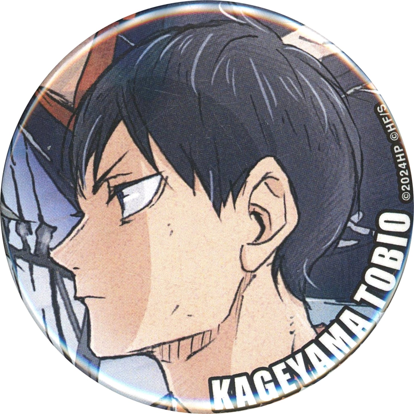 Tobio Kageyama Haikyu!! Movie: Battle of the Garbage Dump Chara Badge Collection Key Visual B Theater Limited [USED]