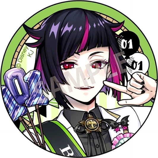 Lilia Vanrouge Normal Disney Twisted Wonderland Omekashi Birthday Fair in Animate Ver. Trading Button Vol. 2 [USED]