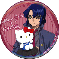 Athrun Zala & Hello Kitty Mobile Suit Gundam SEED FREEDOM x Sanrio Characters Trading Badge Theater Goods [USED]