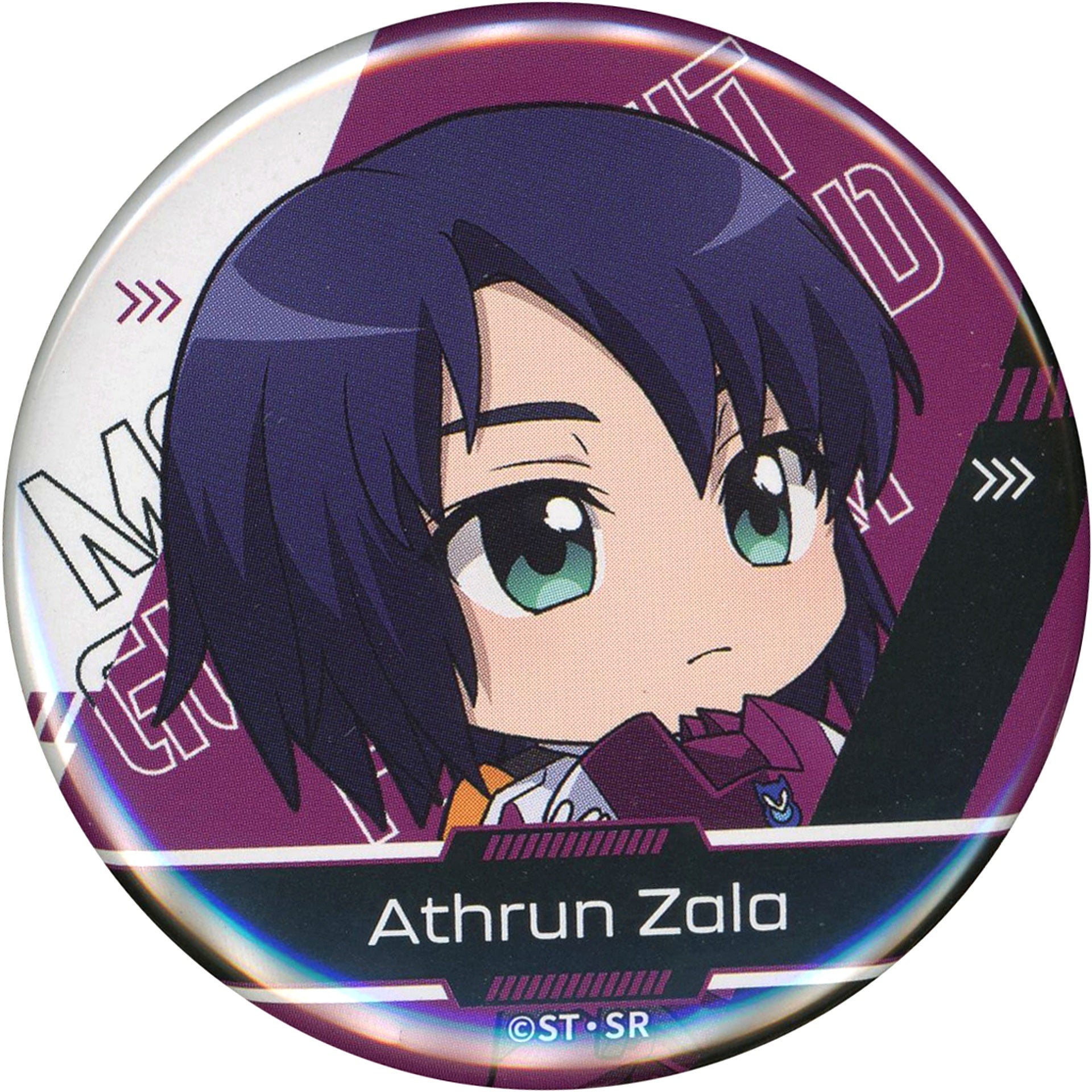 Athrun Zala Pilot Suit Mobile Suit Gundam SEED FREEDOM Trading Mini Character Button Theater Goods [USED]