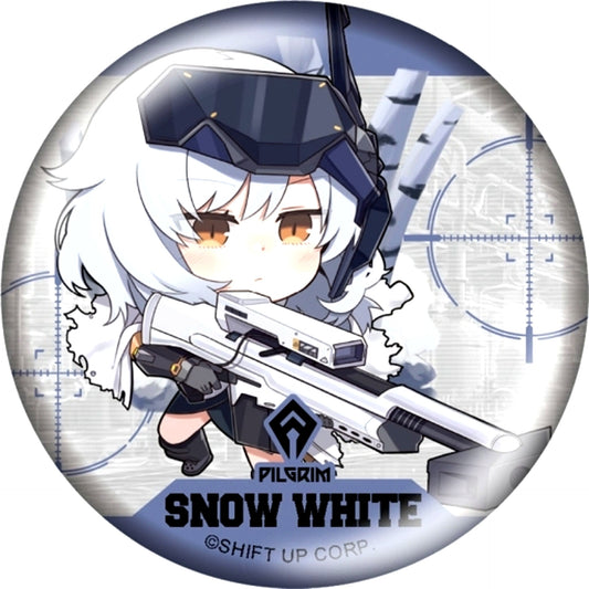 Snow White Goddess of Victory: Nikke Deformed Button [USED]