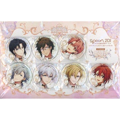 IDOLiSH7 IDOLiSH7 Can Badge Spoon.2Di Vol.95 Service For All Applicants Set of 7 Buttons [USED]