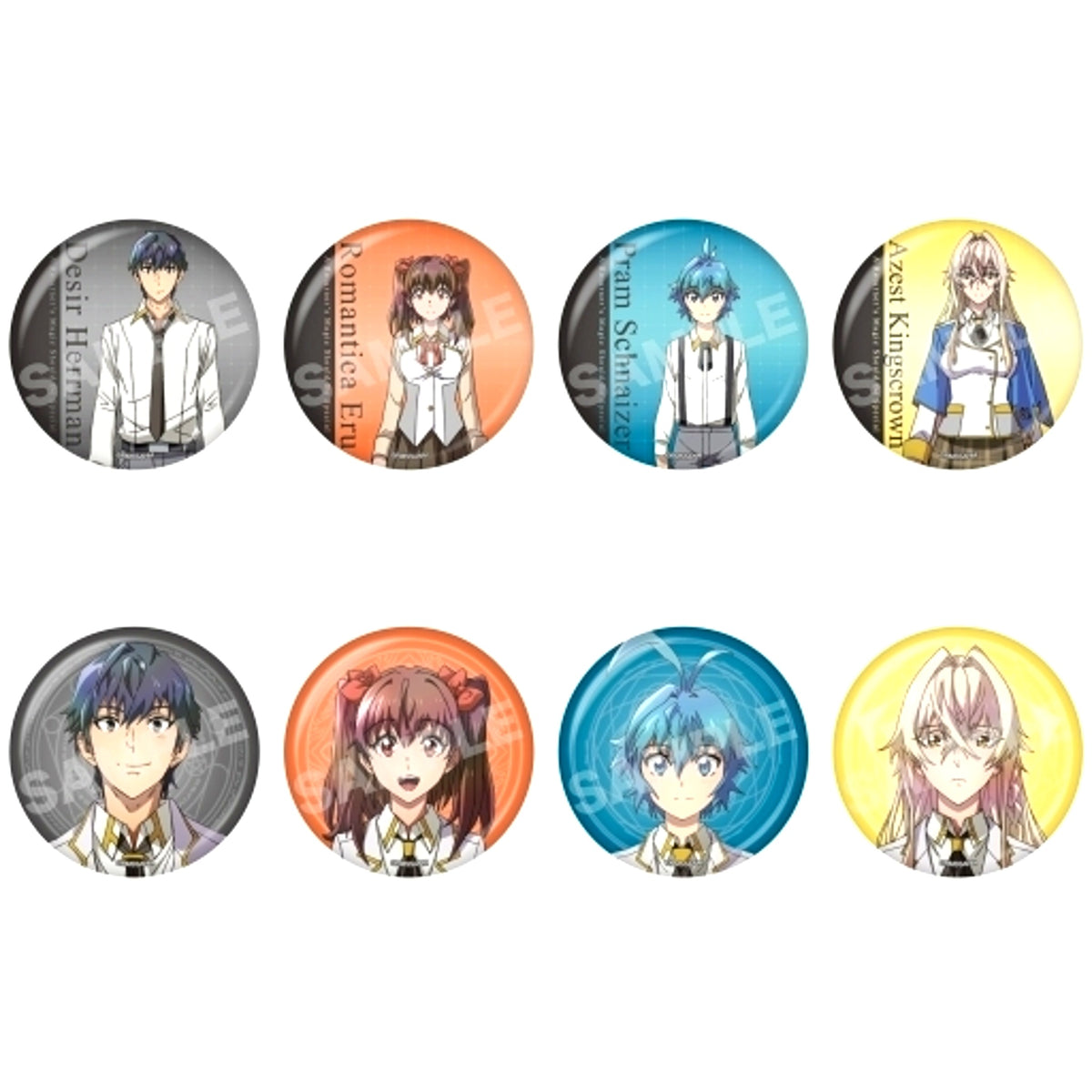 Set of 8 A Returner's Magic Should Be Special Button 01 [USED]