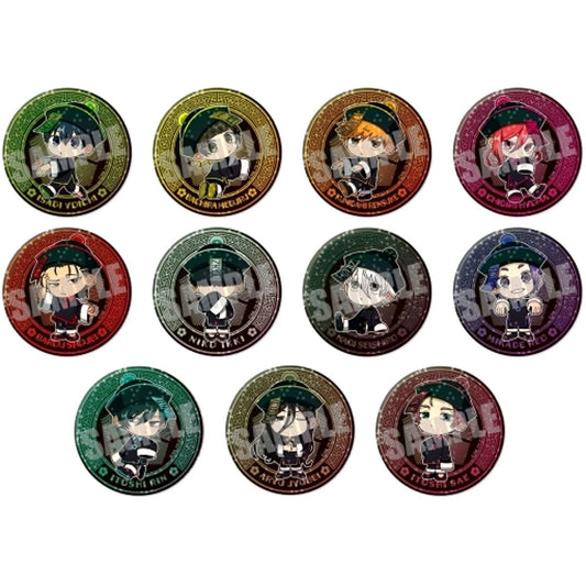 Set of 11 Blue Lock Trading Hologram Button JIANGSHI Ver. [USED]