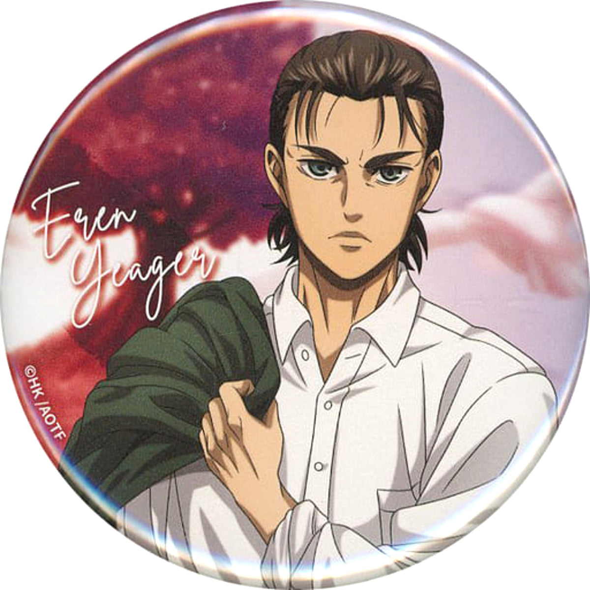 Attack on Titan Ellen Yeager Trading Can Badge A 10th Anniversary Attack Fes Limited Buttons [USED]