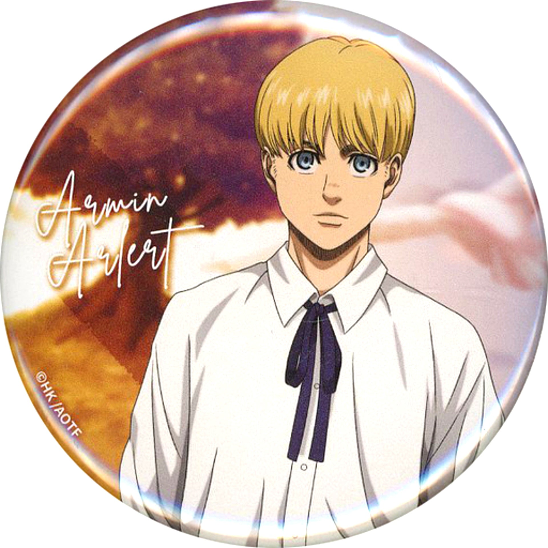 Armin Arlert Attack on Titan 10th ANNIVERSARY ATTACK FES Trading Badge - A [USED]
