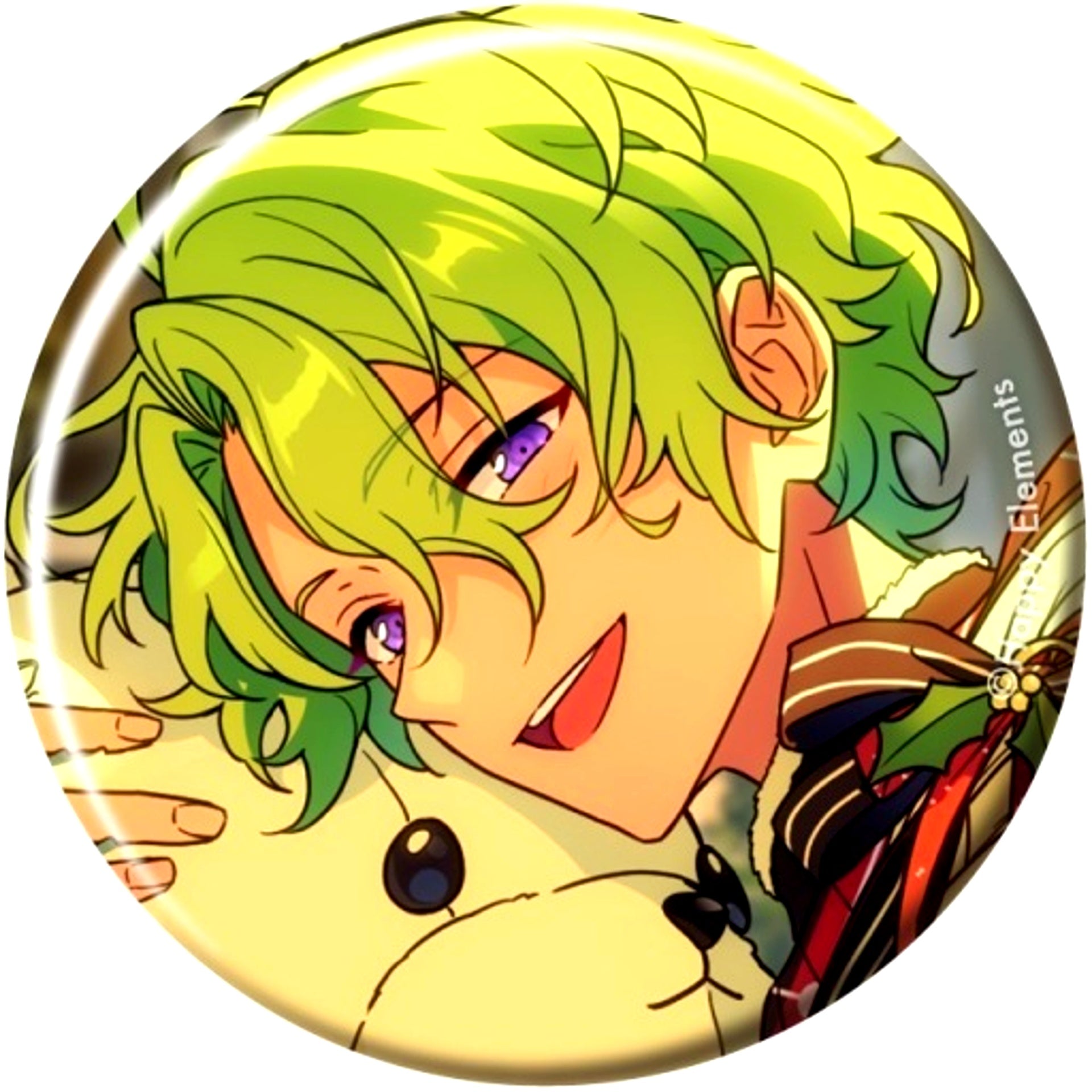 Hiyori Tomoe Ensemble Stars!! Theme Scout Button 2023 WINTER -Idol Side- [USED]