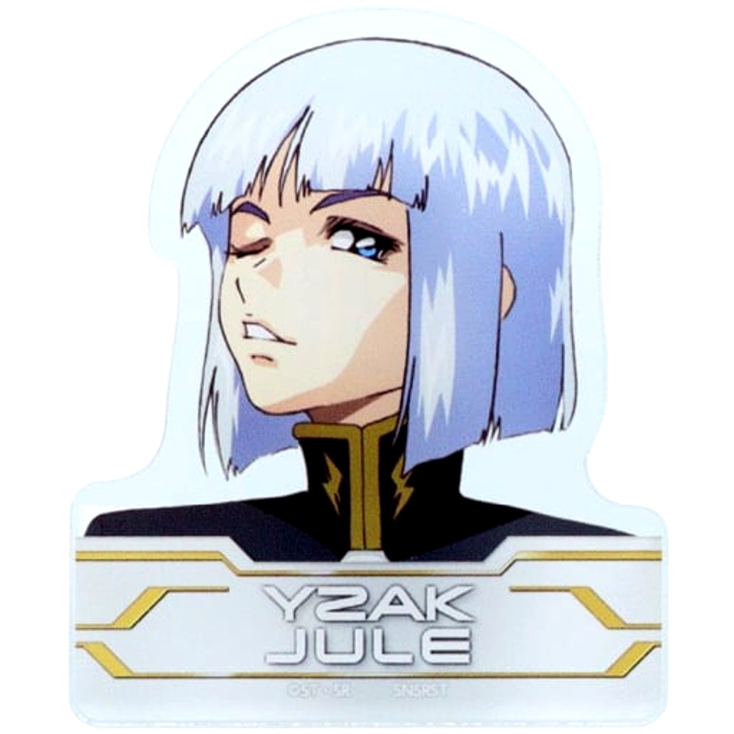 Yzak Joule Mobile Suit Gundam SEED FREEDOM Acrylic Clip Badge Collection B [USED]