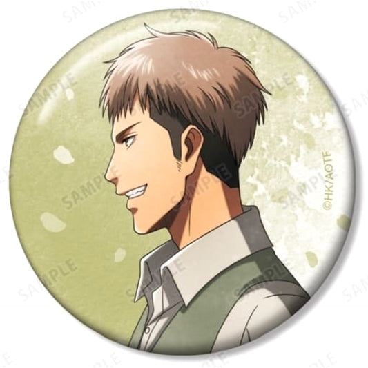 Attack on Titan Jean Kirstein A Newly Drawn Steps Watercolor Style Ver. Trading Can Badge Buttons [USED]