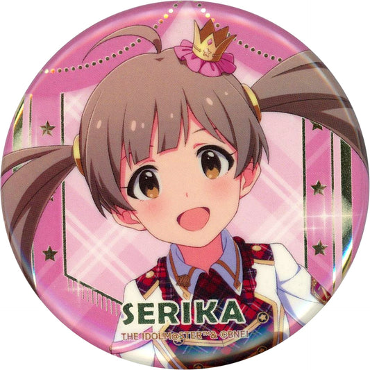 Serika Hakozaki Glitter Tin Badge Re Prologue X Ver. The Idolmaster Million Live 10th Anniv Final Shop in Kotobukiya Akihabara [USED]