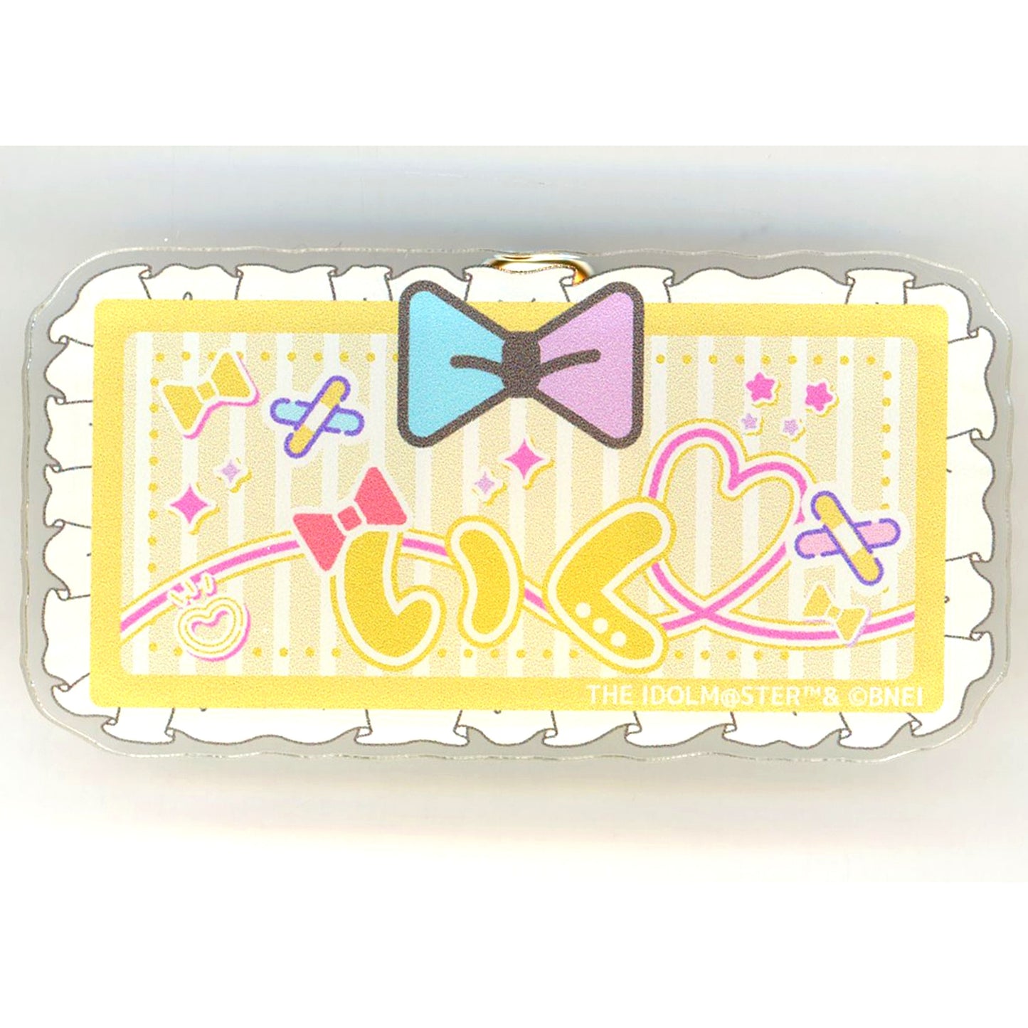 Iku Nakatani Princess Stars Name Badge AmiAmi Online Kuji The Idolmaster Million Live! Yami Yummy Kitchen Valentine Event Prize D-1-12 [USED]