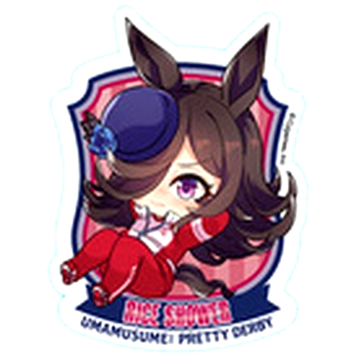 Rice Shower Uma Musume Pretty Derby Training Button Collection [USED]