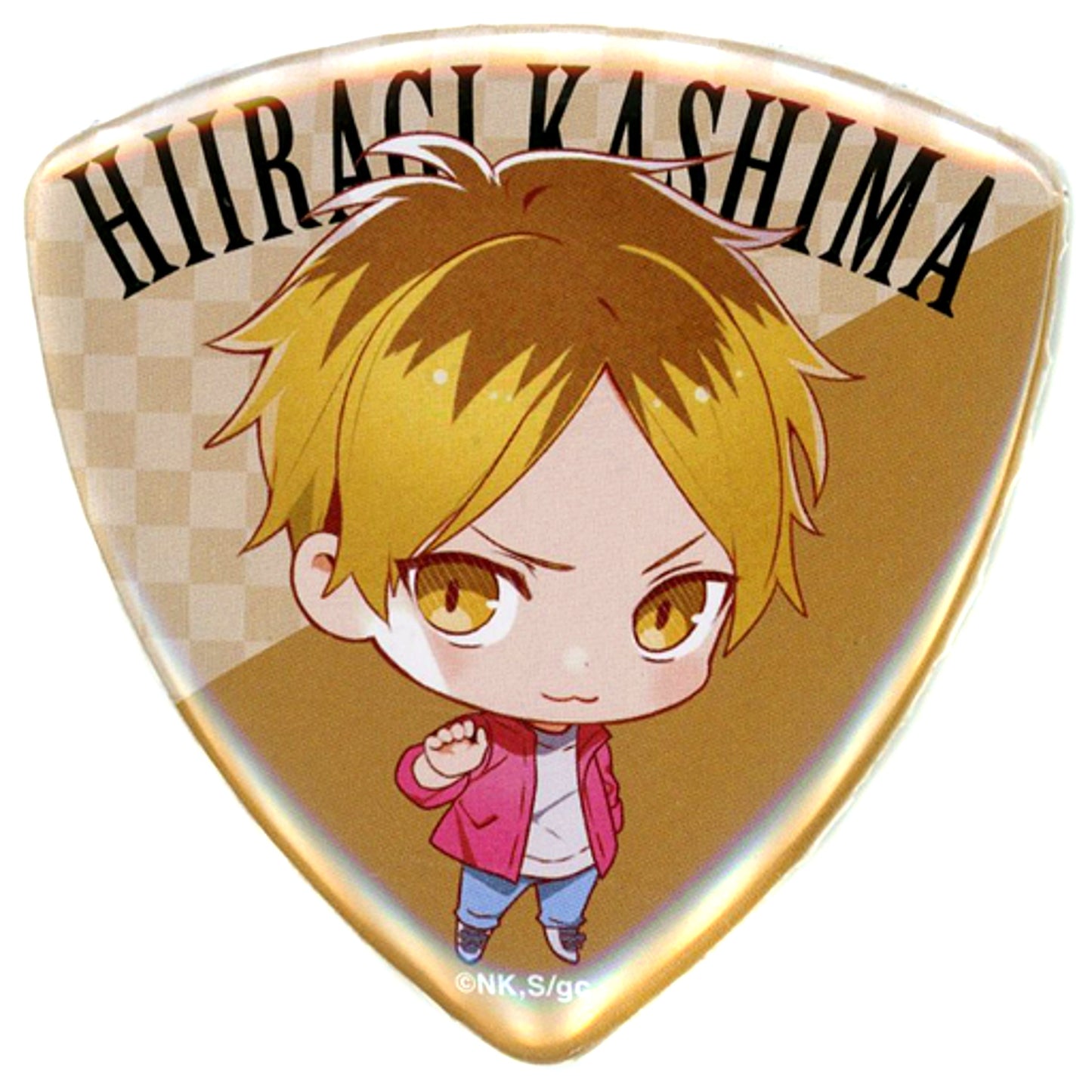Hiiragi Kashima Given Movie Hiiragi mix Pick Type Character Button Collection Theater Goods [USED]