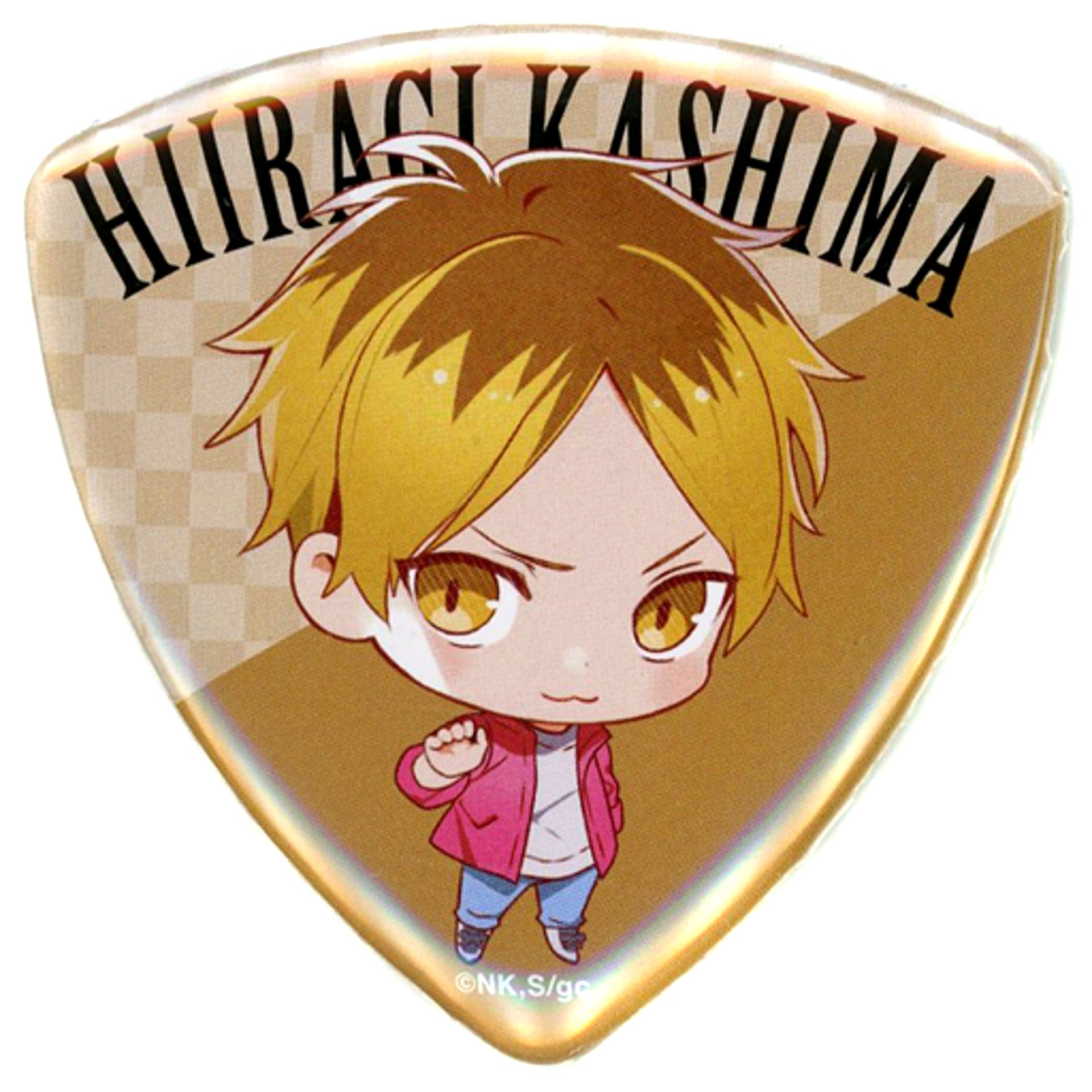 Hiiragi Kashima Given Movie Hiiragi mix Pick Type Character Button Collection Theater Goods [USED]