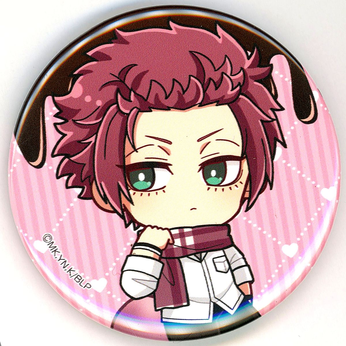 Sae Itoshi Valentine Ver. Normal Blue Lock x PRINCESS CAFE POP UP SHOP Button [USED]