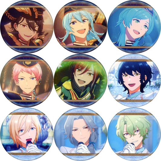 Rei Sakuma & Others Ensemble Stars!! Reminiscences Selection Element All 9 Types Set Random Button [USED]