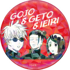 94 Satoru Gojo Suguru Geto Shoko Ieiri Jujutsu Kaisen All Star Button Hidden Inventory Premature Death JC8-9 Limited [USED]
