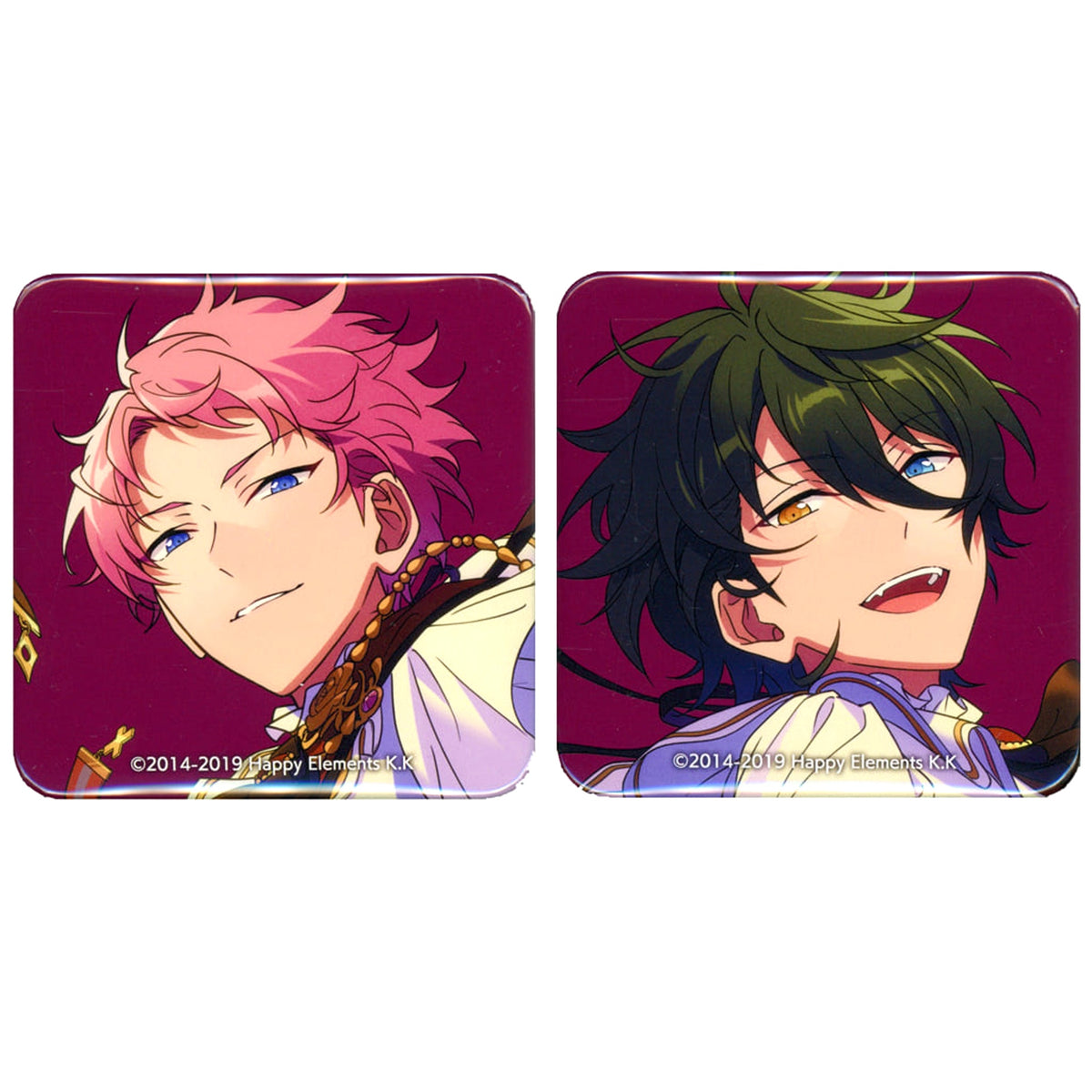 Ensemble Stars!! Valkyrie Idol Square Can Badge Set animate Limited Cd Album Series Trip Valkyrie Bundled Bonus Buttons [USED]