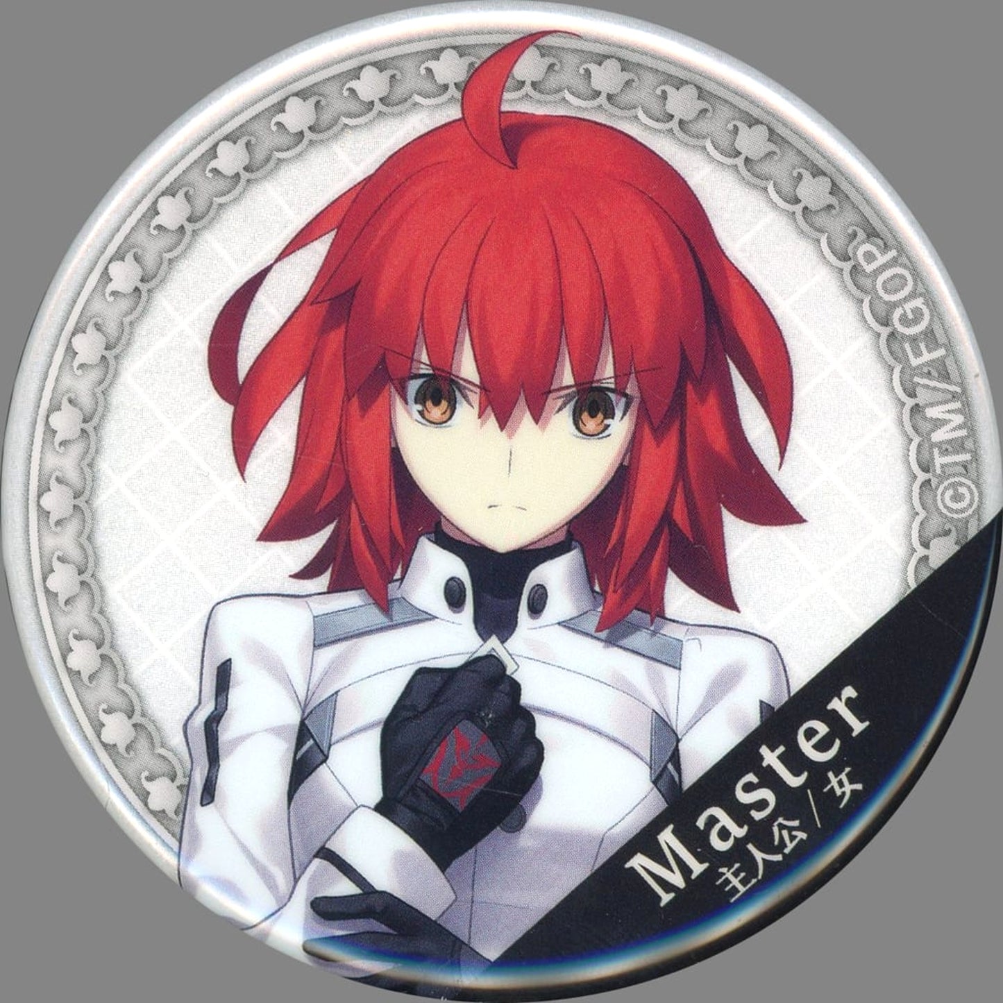 Female Master Fate/Grand Order Gachamate Servant Hologram Button Part 1 [USED]