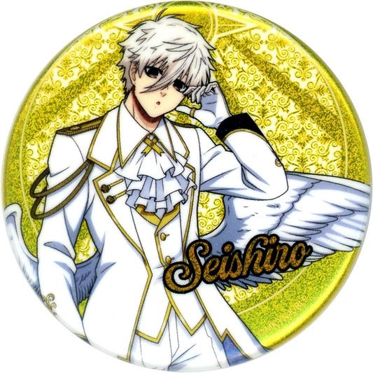 Seishiro Nagi Blue Lock x Ouchi de Collaboration ANGEL & DEVIL Vol. 1 in FavoteriA Glitter Angel Ver. Full Body Button [USED]