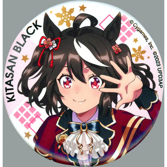 Kitasan Black Uma Musume Pretty Derby 5th EVENT ARENA TOUR GO BEYOND MEMORIAL RECORD YELL Official Button Notes of Grandeur Ver. [USED]