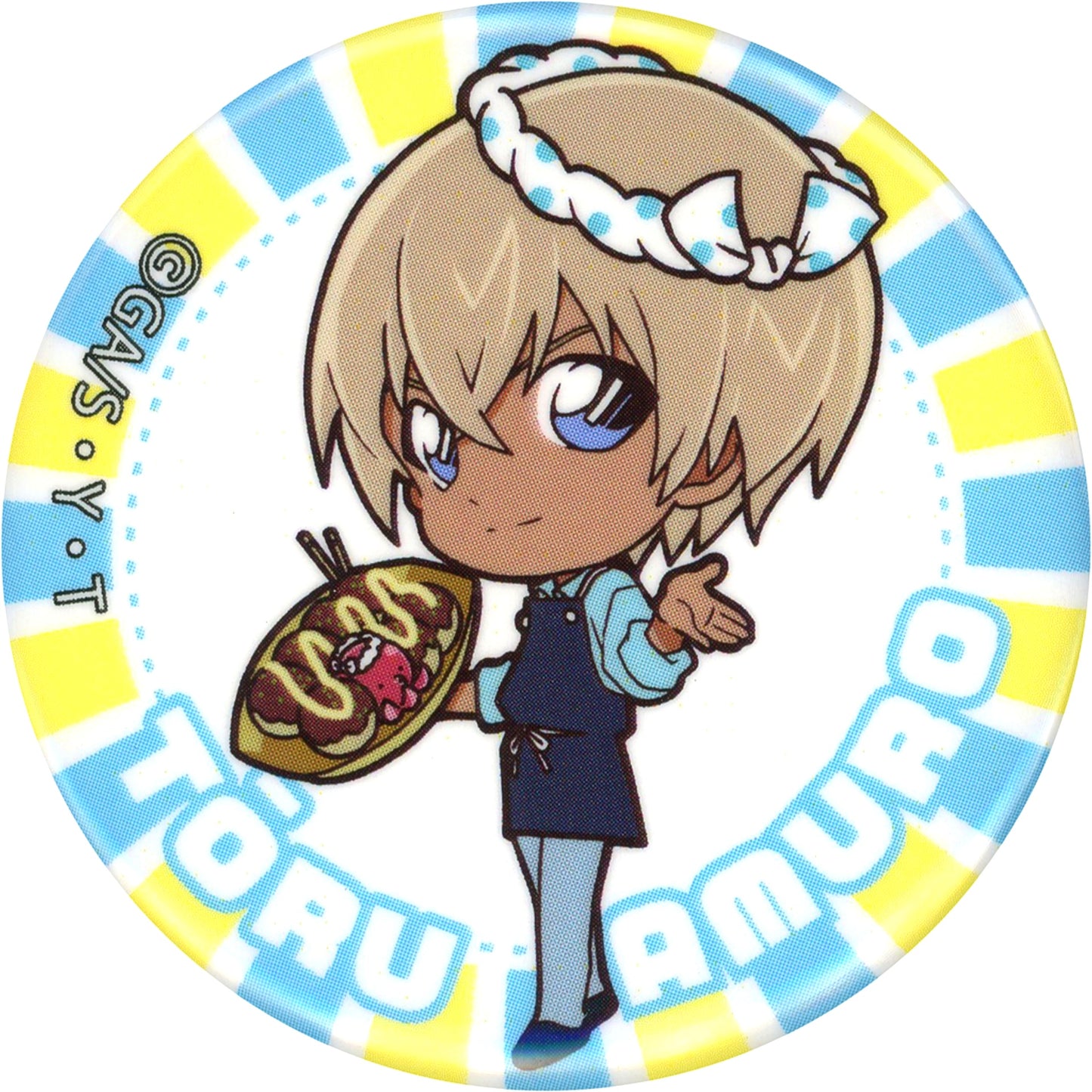 Toru Amuro Sightseeing Detective Conan Button Osaka Castle Honjin SPECIAL SHOP 2022 [USED]