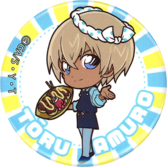Toru Amuro Sightseeing Detective Conan Button Osaka Castle Honjin SPECIAL SHOP 2022 [USED]