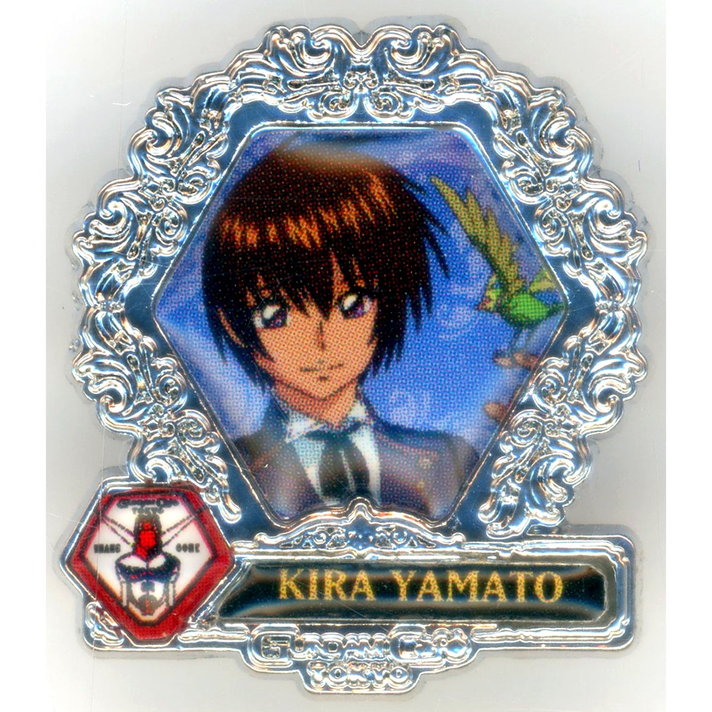 Kira Yamato Pins TOKYO BRAND CORE Grand Open Illustration Ver. Mobile Suit Gundam SEED GUNDAM Cafe TOKYO BRAND CORE Ltd [USED]