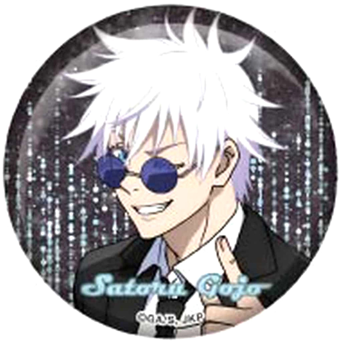 Jujutsu Kaisen Season 2 Satoru Gojo Suit Ver. Glitter Can Badge Collection Buttons [USED]