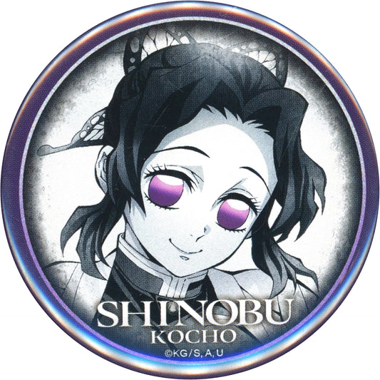Shinobu Kocho Demon Slayer: Kimetsu no Yaiba Teaser Visual 57mm Button ufotable DINING First Term Fun Kuji Prize [USED]