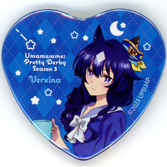Vilshina Uma Musume Pretty Derby Season 3 Heart Button Collection Relax time NAMCO Promotion Relax time Chara Pop Store [USED]