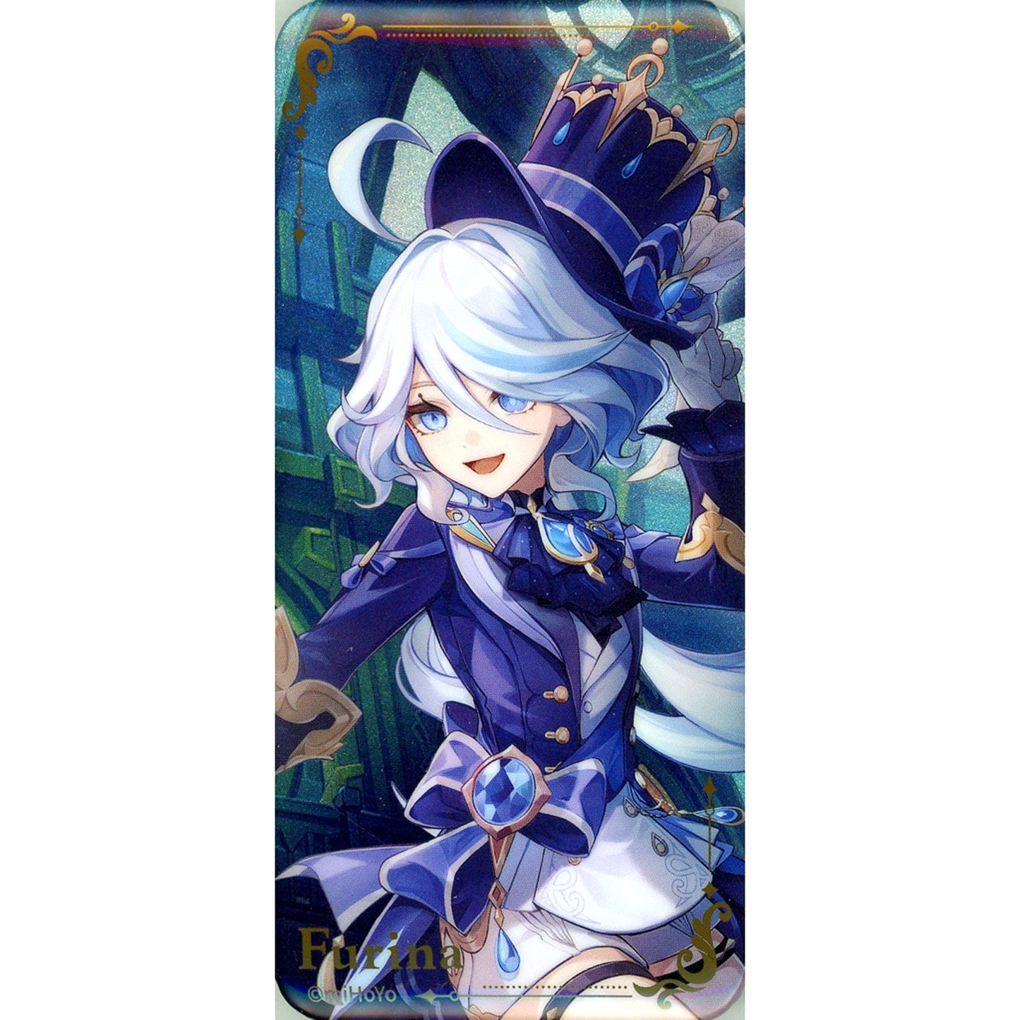 Furina Theme Series Square Button The Sinner's Waltz Genshin Impact [USED]