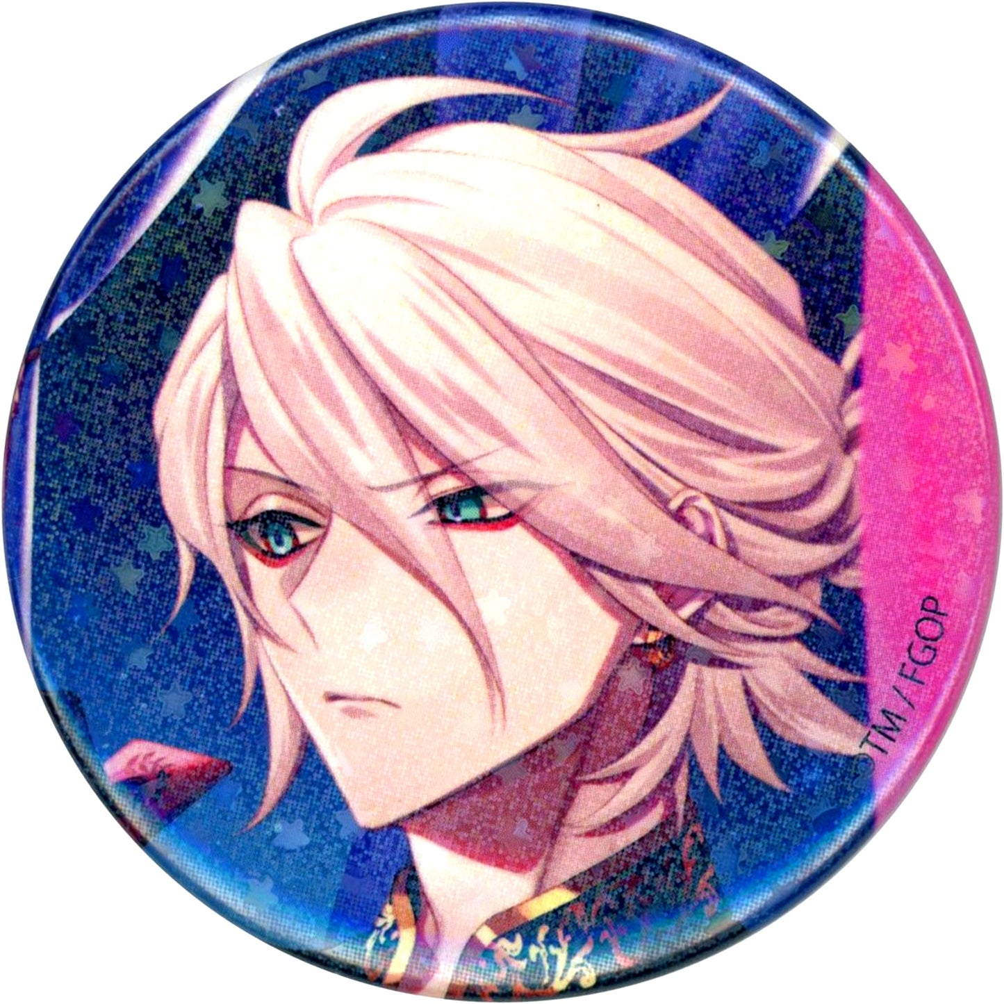 Lancer Karna Fate/Grand Order Hologram Button IKEPRI25 x Fate/Grand Order HOTEL CHALDEA 2nd [USED]