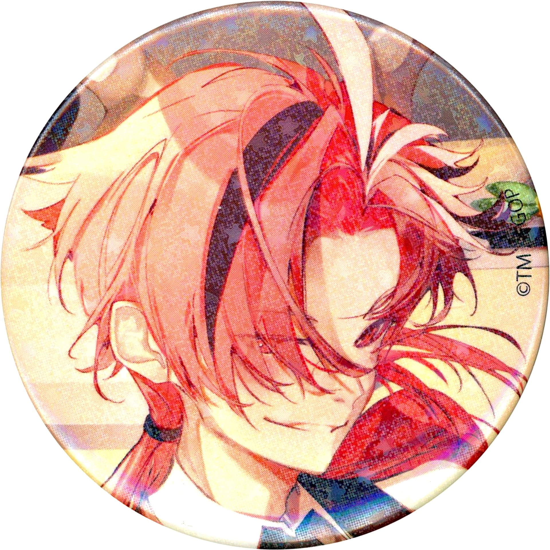 Archer Shinsaku Takasugi Fate/Grand Order Hologram Button IKEPRI25 x Fate/Grand Order HOTEL CHALDEA 2nd [USED]