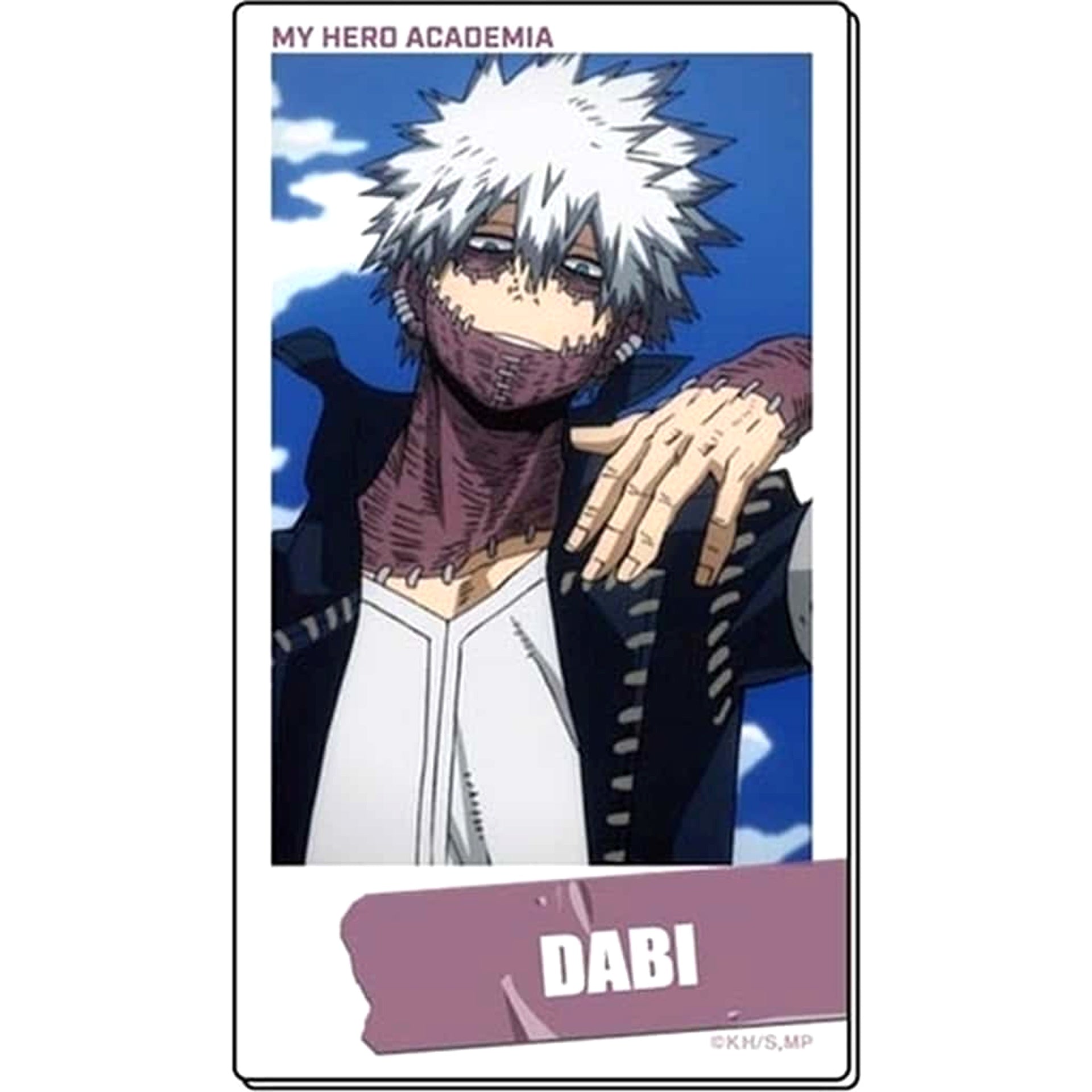 My Hero Academia Dabi Acrylic Badge Acrylic Item [USED]