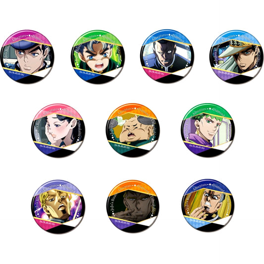 Set of 10 JoJo's Bizarre Adventure Part 4 Diamond is Unbreakable Vol. 2 Button [USED]