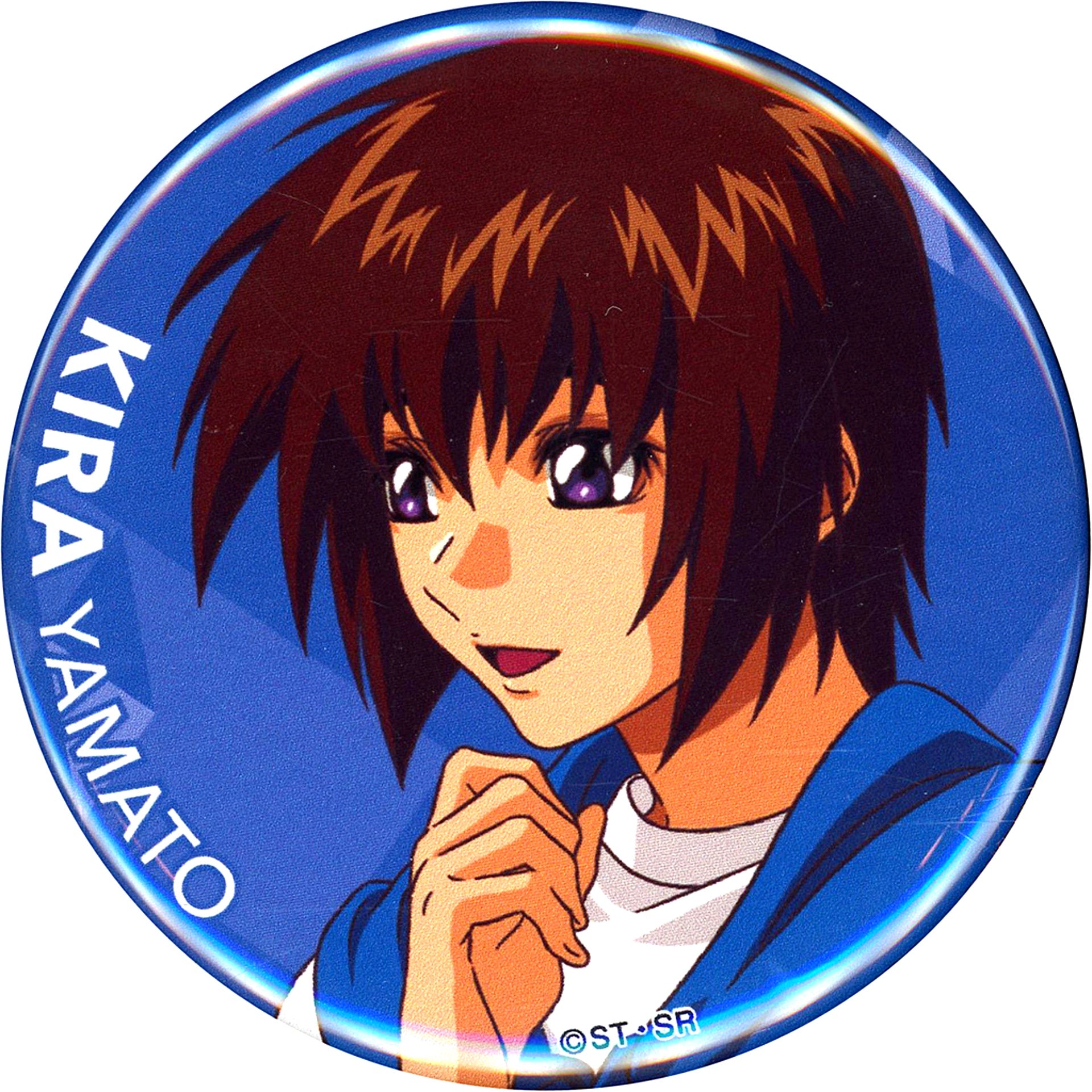 Kira Yamato Mobile Suit Gundam SEED FESTIVAL FREEDOM To a New Future Trading Badge [USED]