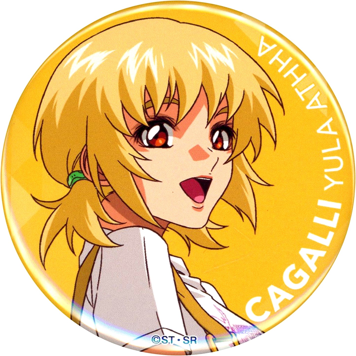 Cagalli Yula Athha Mobile Suit Gundam SEED FESTIVAL FREEDOM To a New Future Trading Can Badge [USED]