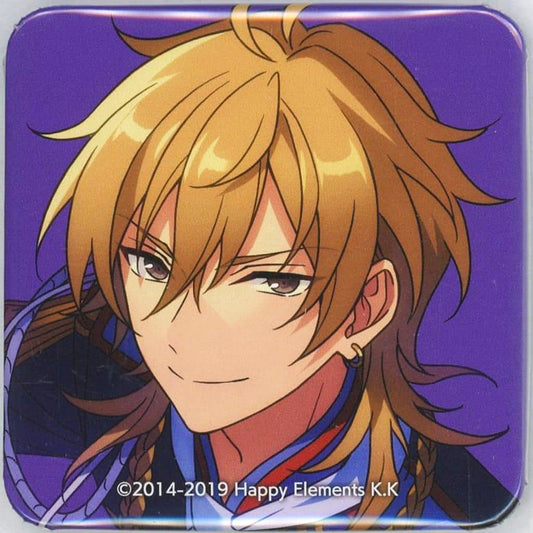 Ensemble Stars! Kaoru Hakaze Idol Square Can Badge animate Limited CD Undead / Album Series Trip Paid Benefits Buttons [USED]