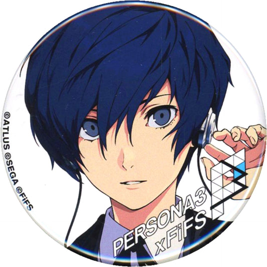 Protagonist Secret 1 Earphones Persona 3 Trading Button White Ver. Persona 3 4 5 FiFS [USED]