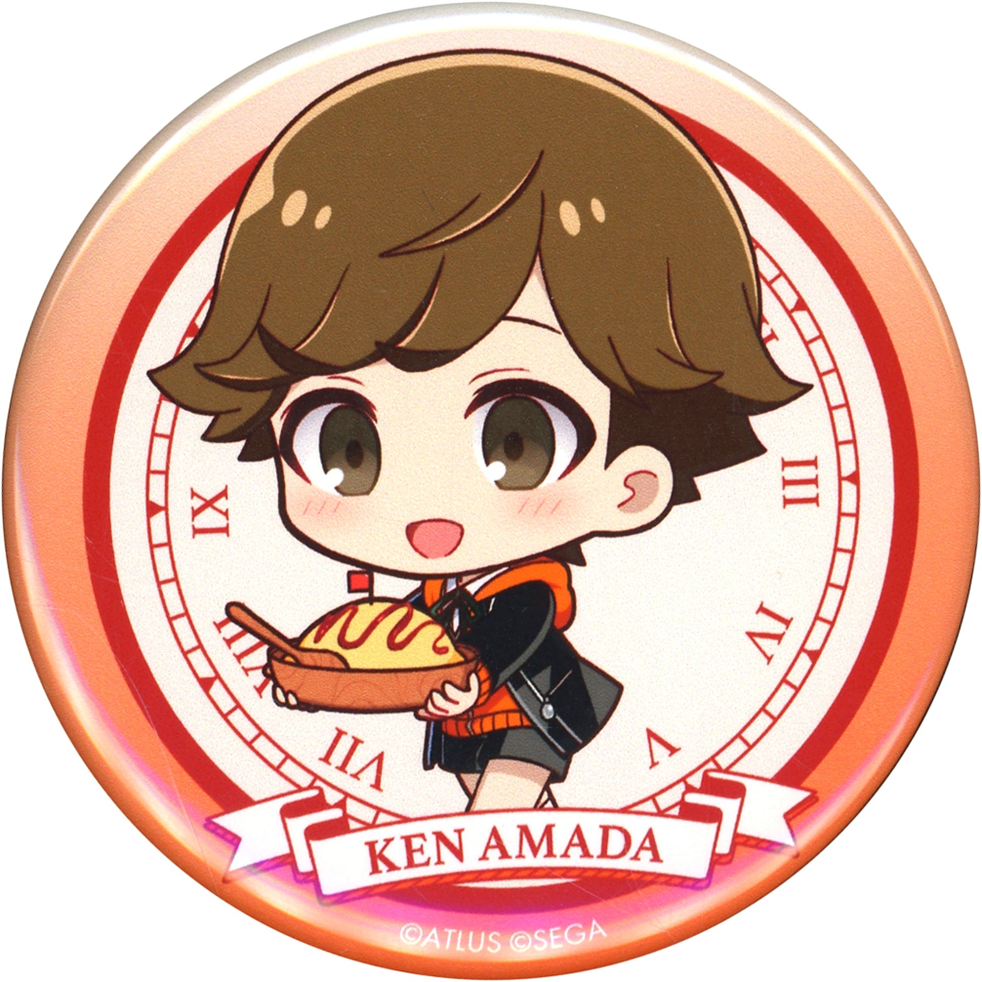 Ken Amada Persona 3 Reload Trading Button COLLABORATIONCAFE AnimaxCafe+ [USED]