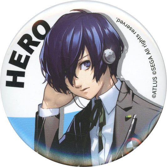 Persona 3 Reload Protagonist Character Badge Collection Buttons [USED]